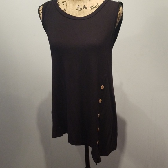 Emerald Tops - Emerald asymmetrical tank!